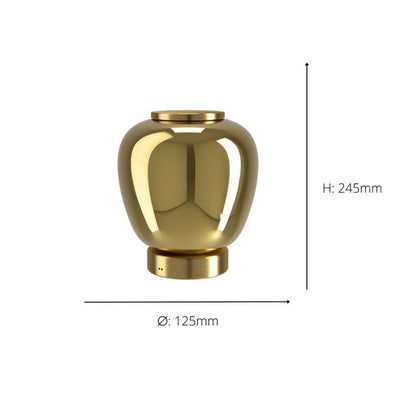 Fruitera Brushed Brass LED Table Lamp