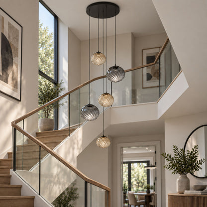 Pantoja 5 Light Multi Drop LED Ceiling Pendant