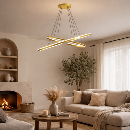 Bogado LED Gold Pendant Ceiling Light