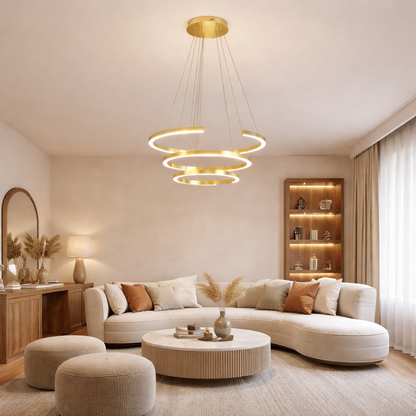 Labonete Gold LED Pendant Ceiling Light
