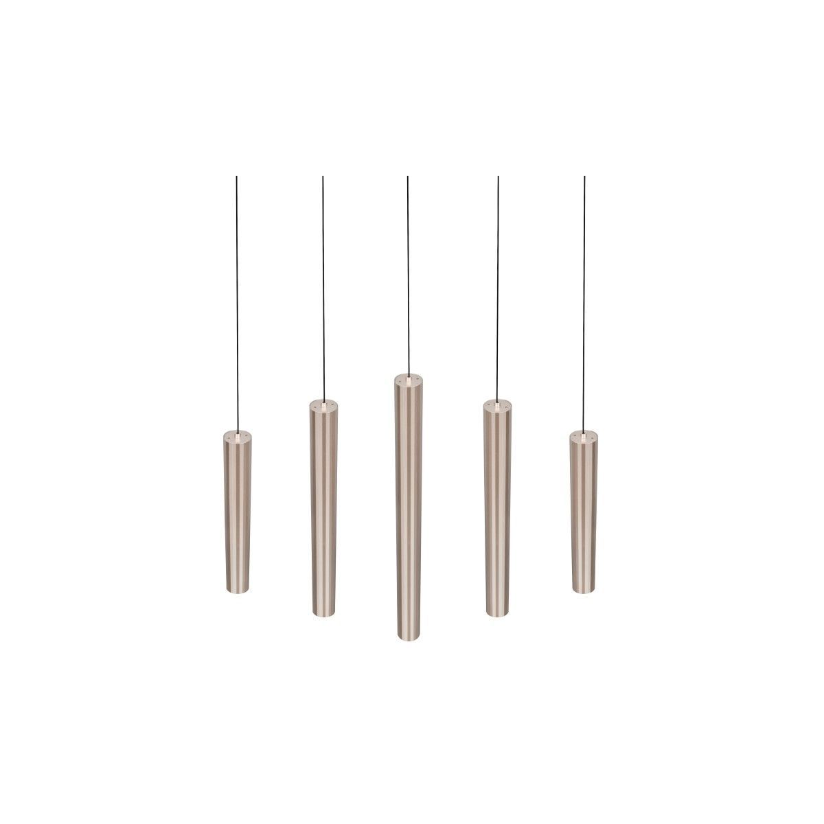 Arimato Gold 5 Light LED Ceiling Pendant Medium