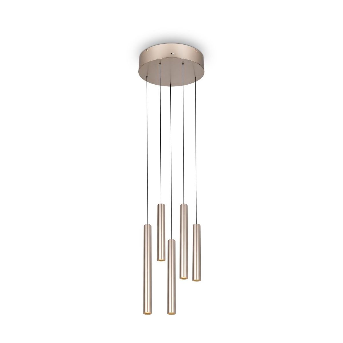 Arimato Gold 5 Light LED Ceiling Pendant Small
