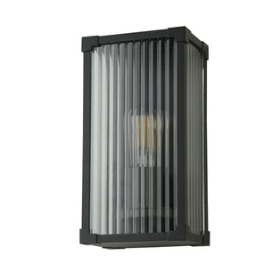 Cincinnati Matte Black Outdoor Wall Light