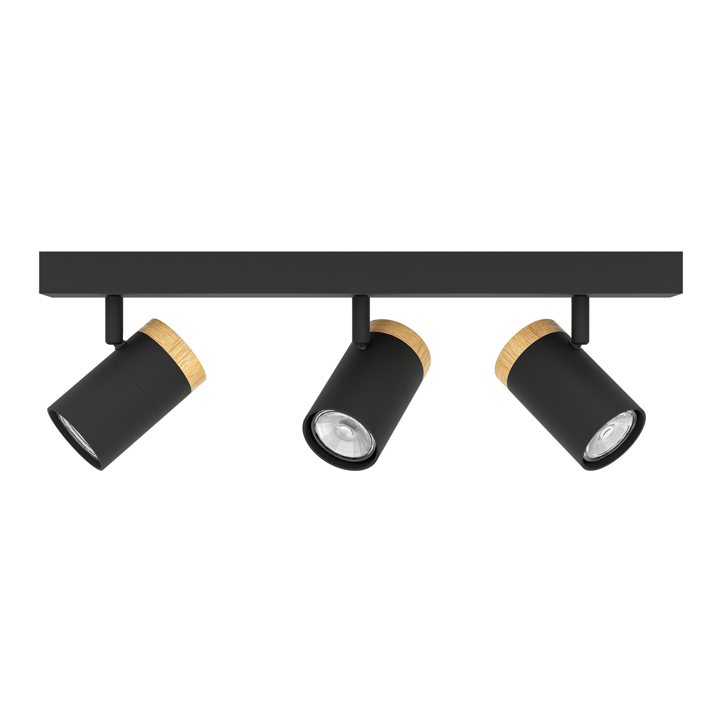 Cartagena 3-Light Black LED Spotlight Bar
