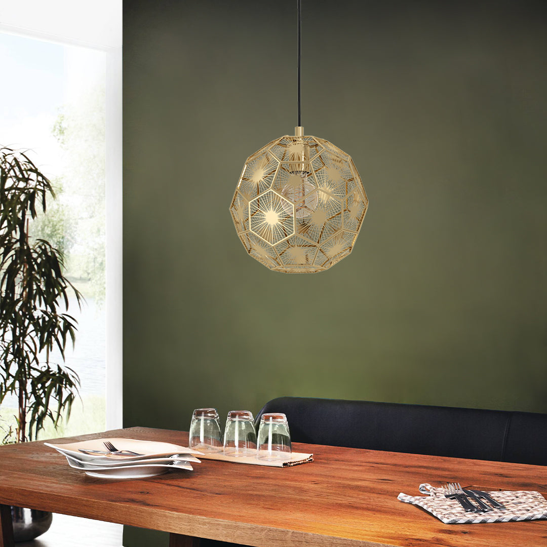 Skoura Gold Ceiling Pendant
