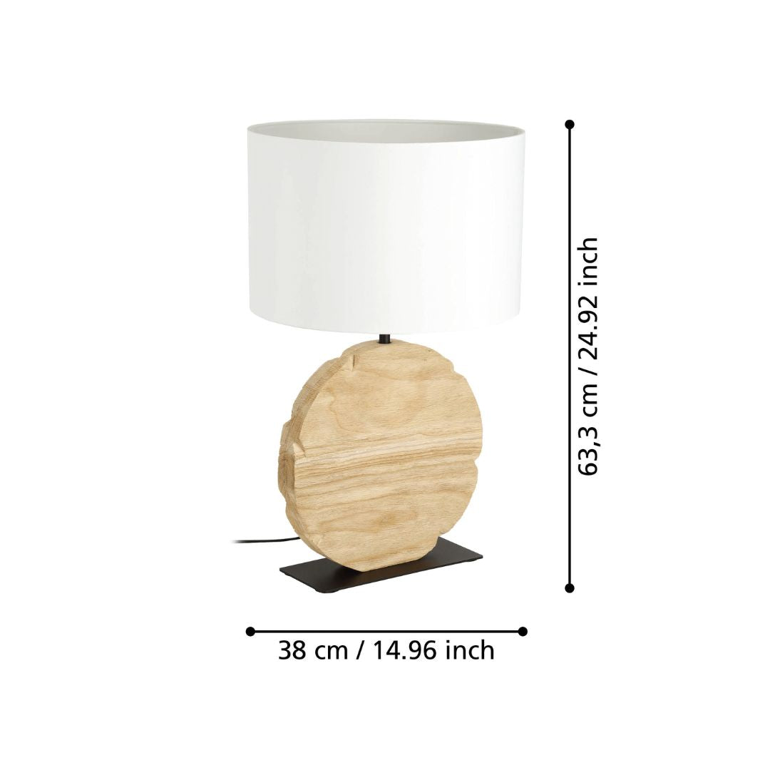 Contessore Wooden Table Lamp