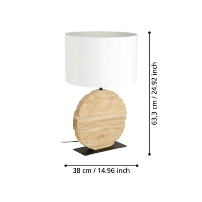 Contessore Wooden Table Lamp