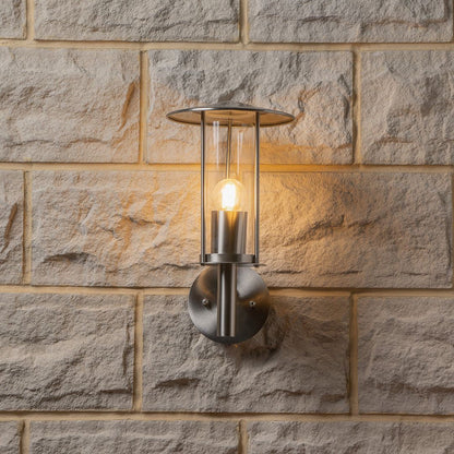 Myosotis Outdoor Wall Light Silver