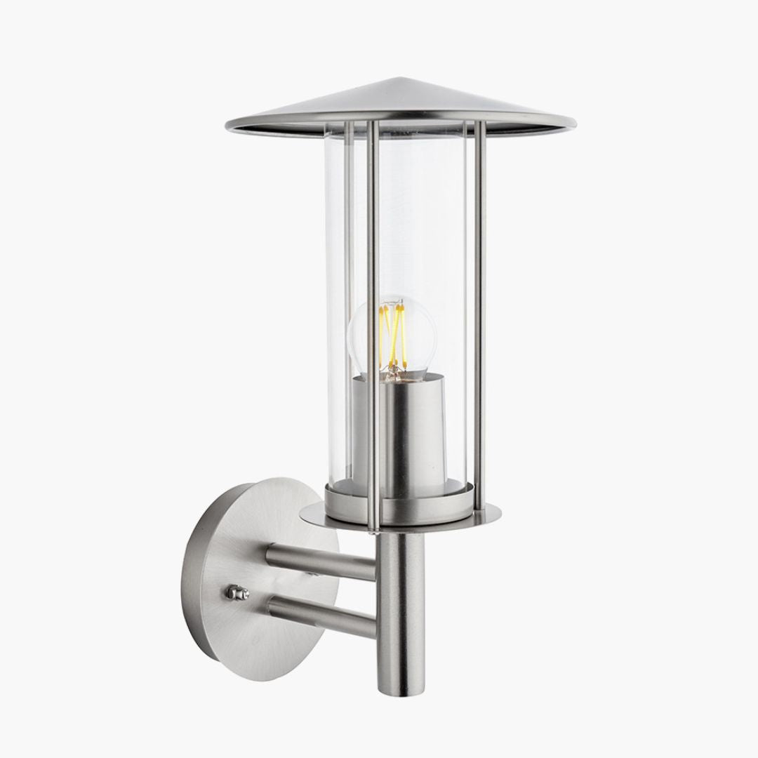 Myosotis Outdoor Wall Light Silver