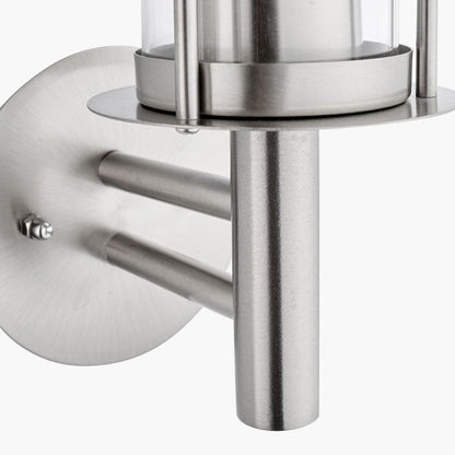 Myosotis Outdoor Wall Light Silver