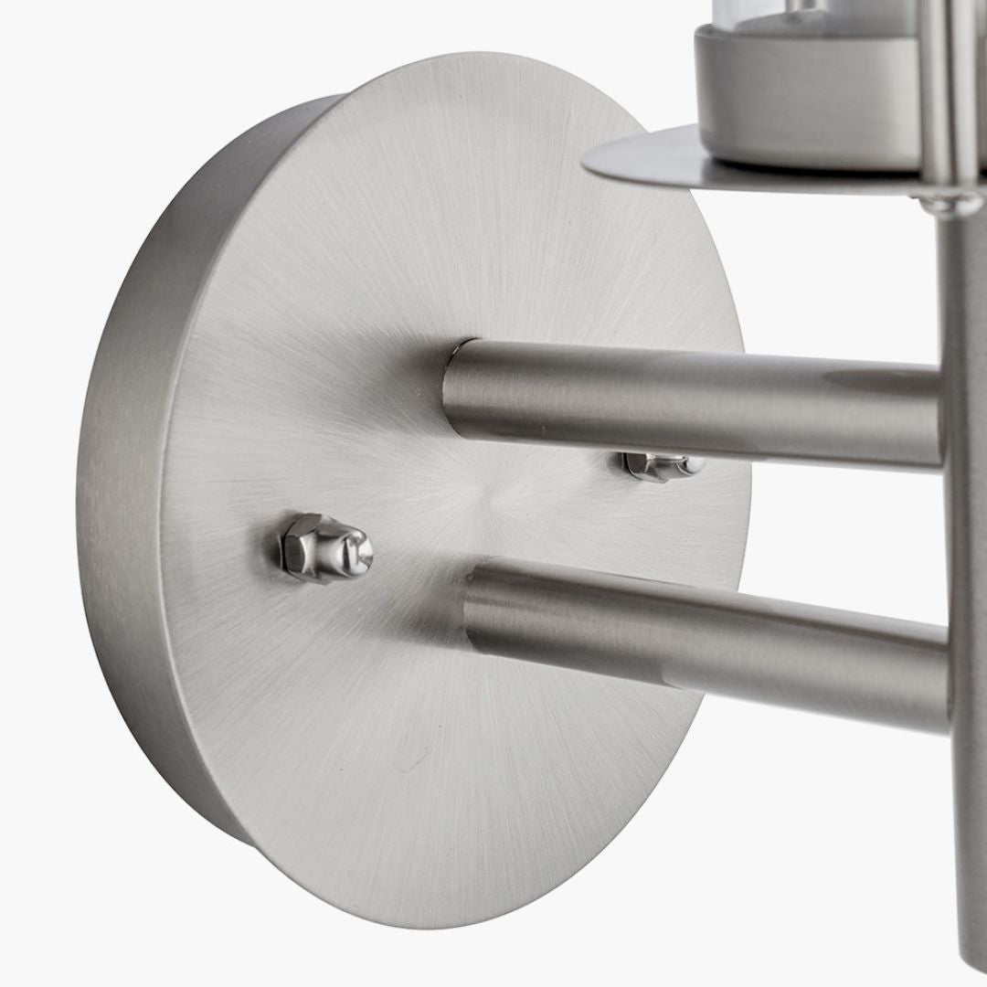 Myosotis Outdoor Wall Light Silver