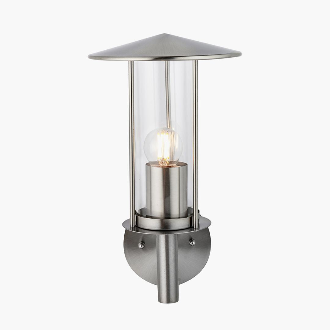 Myosotis Outdoor Wall Light Silver