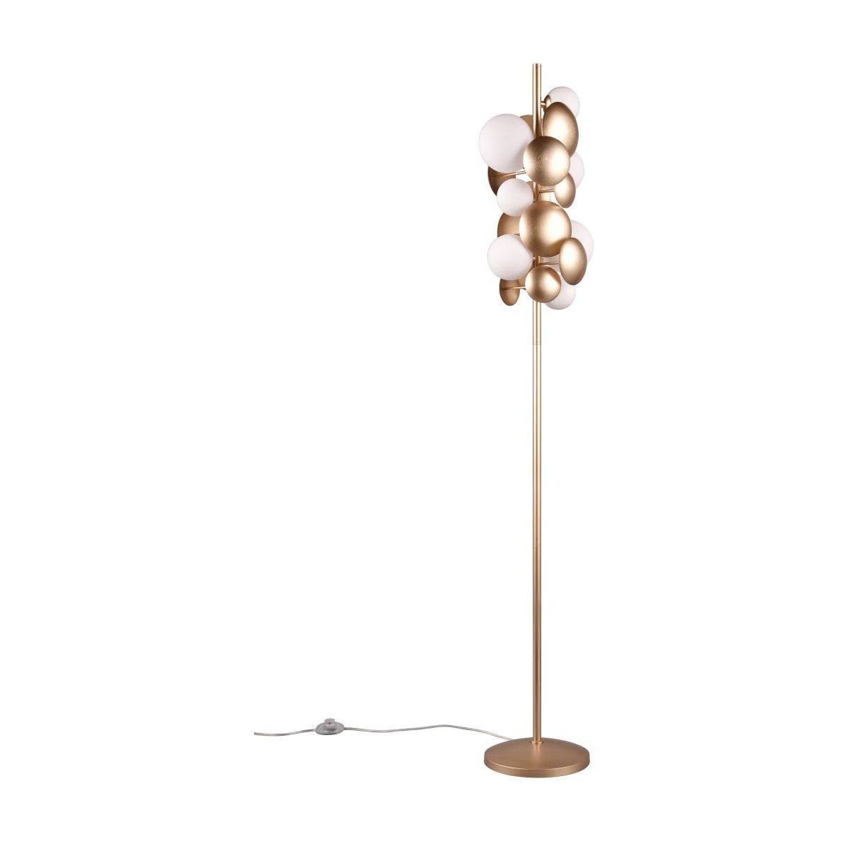 Bubble 7 Light Gold Floor Lamp
