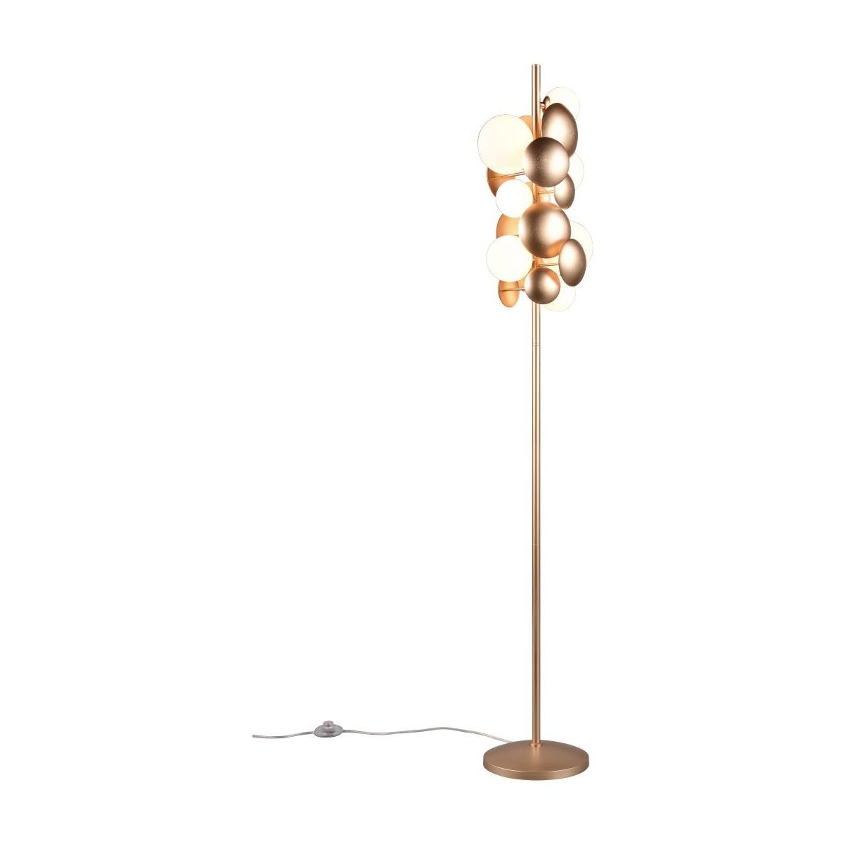 Bubble 7 Light Gold Floor Lamp
