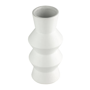 Sasebo White Ceramic Vase
