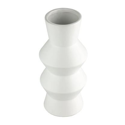 Sasebo White Ceramic Vase