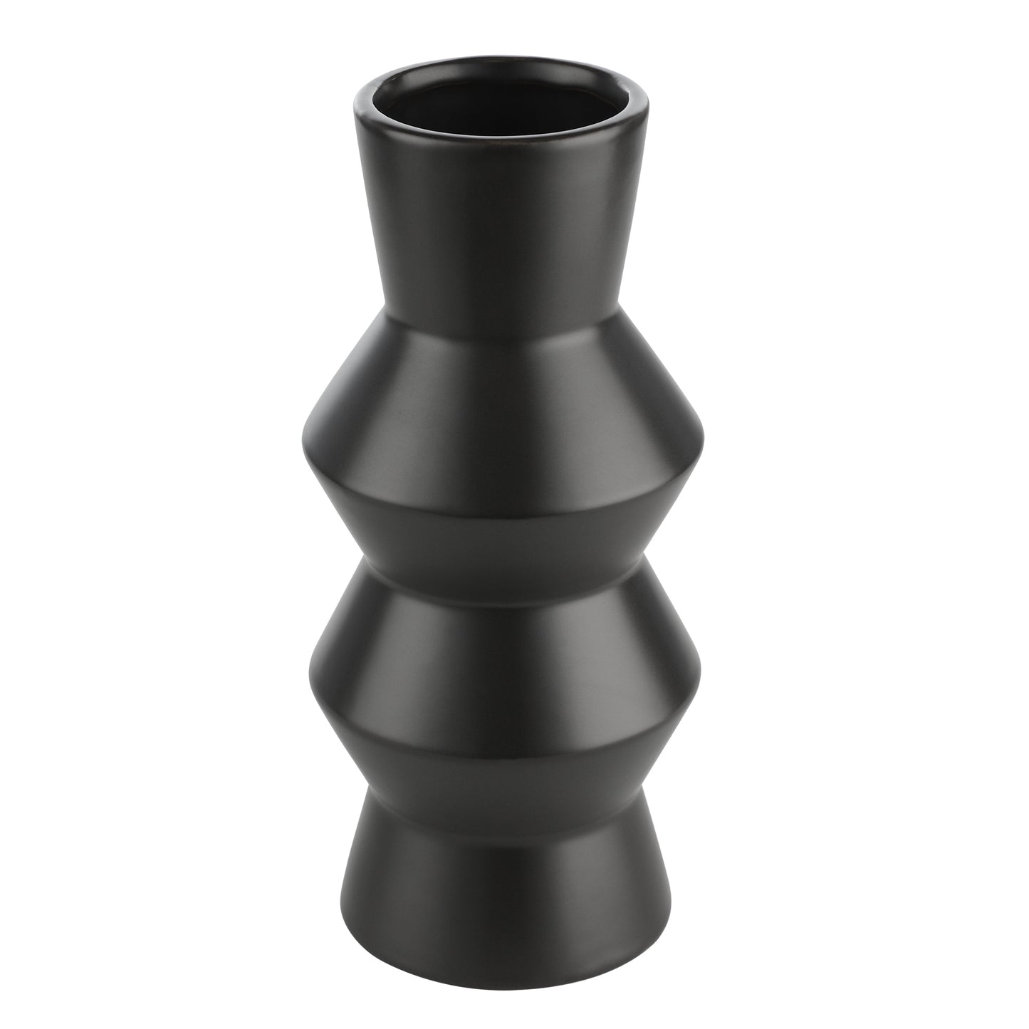 Sasebo Black Ceramic Vase