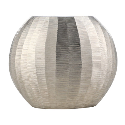 Abucay Silver Oval Vase