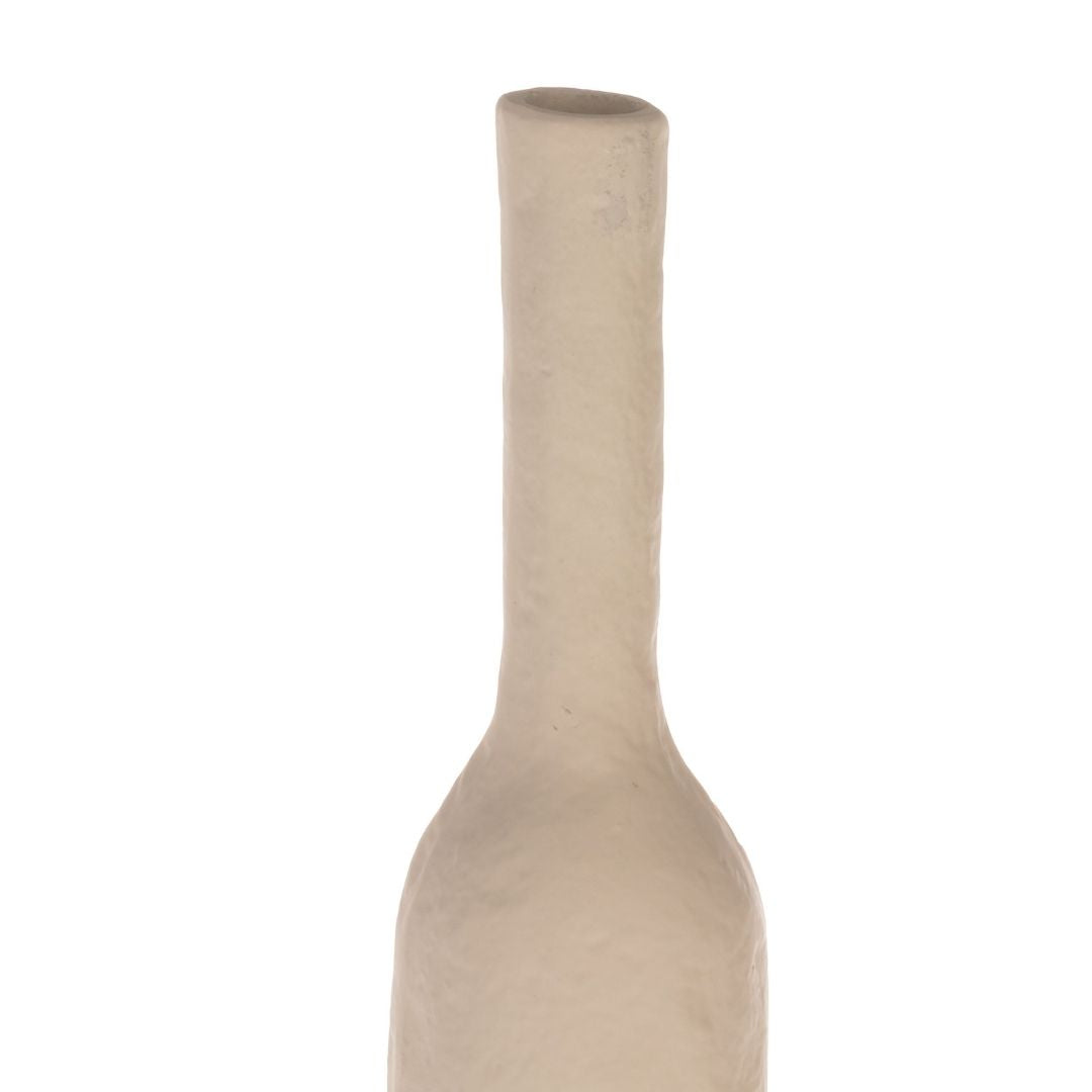 Cream Bottle Vase 350 x 70mm