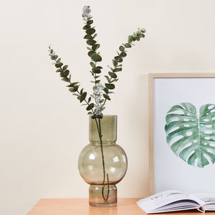 Ampitabe Green Round Vase