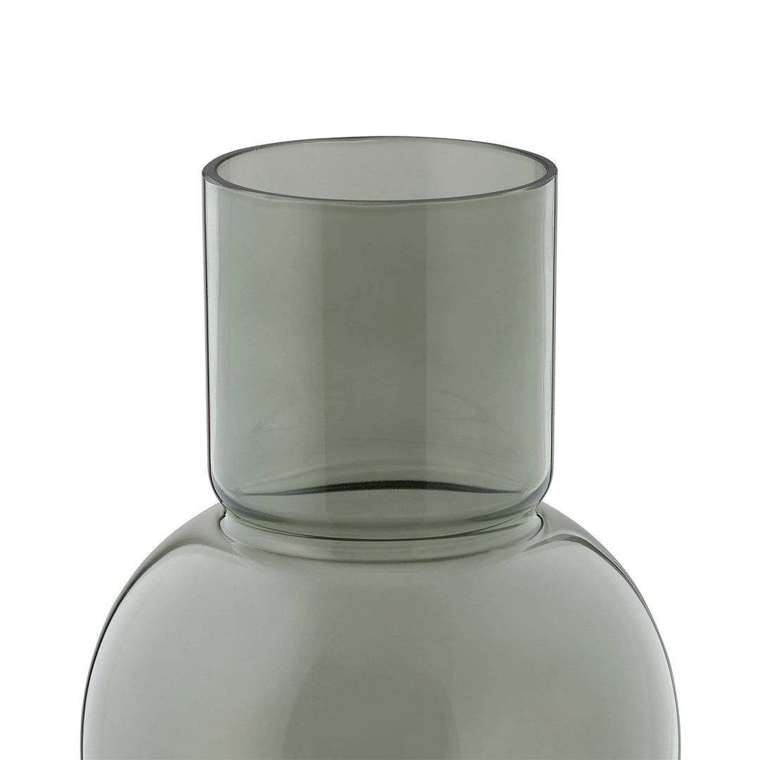 Ampitabe Green Round Vase