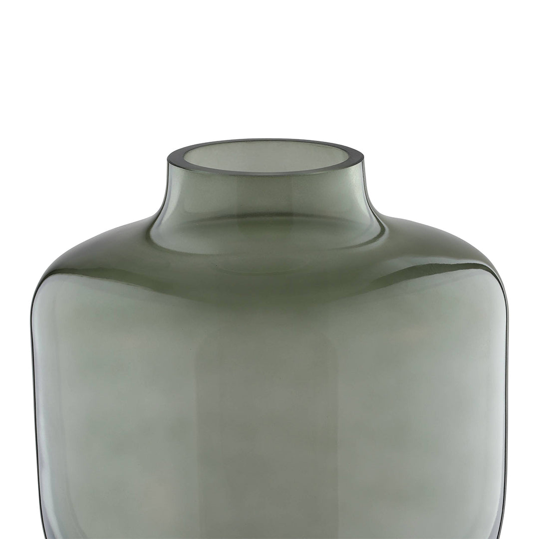 Siranana Round Green Vase