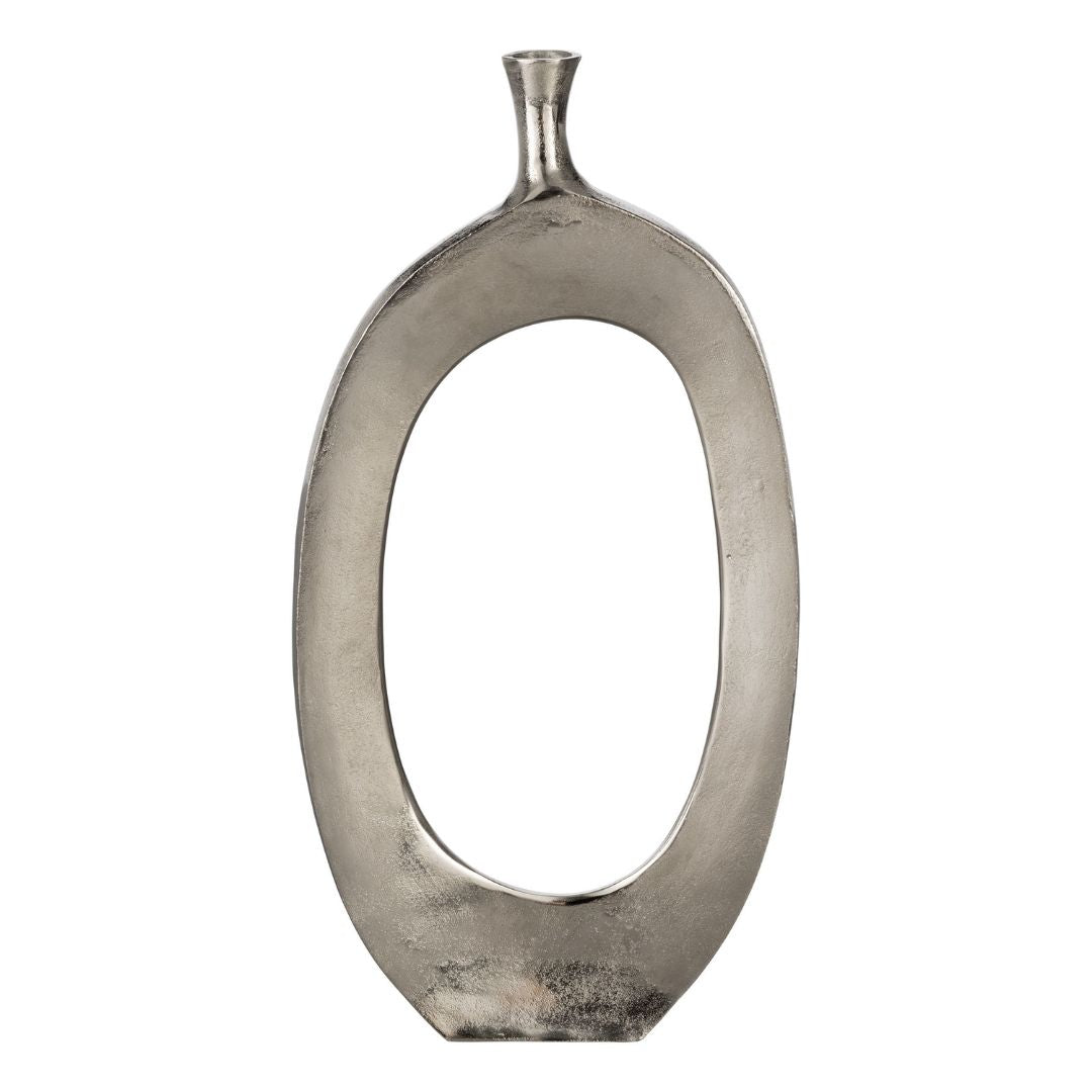 Ankarefo Tall Silver Vase