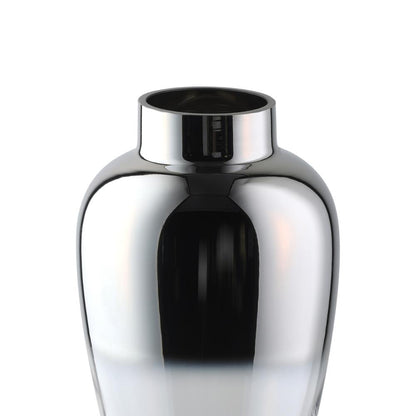 Kenyasi Silver Glass Vase