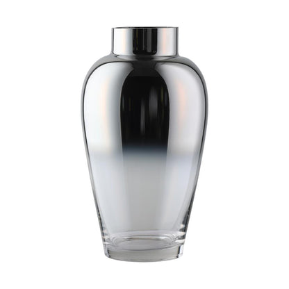 Kenyasi Silver Glass Large Vase