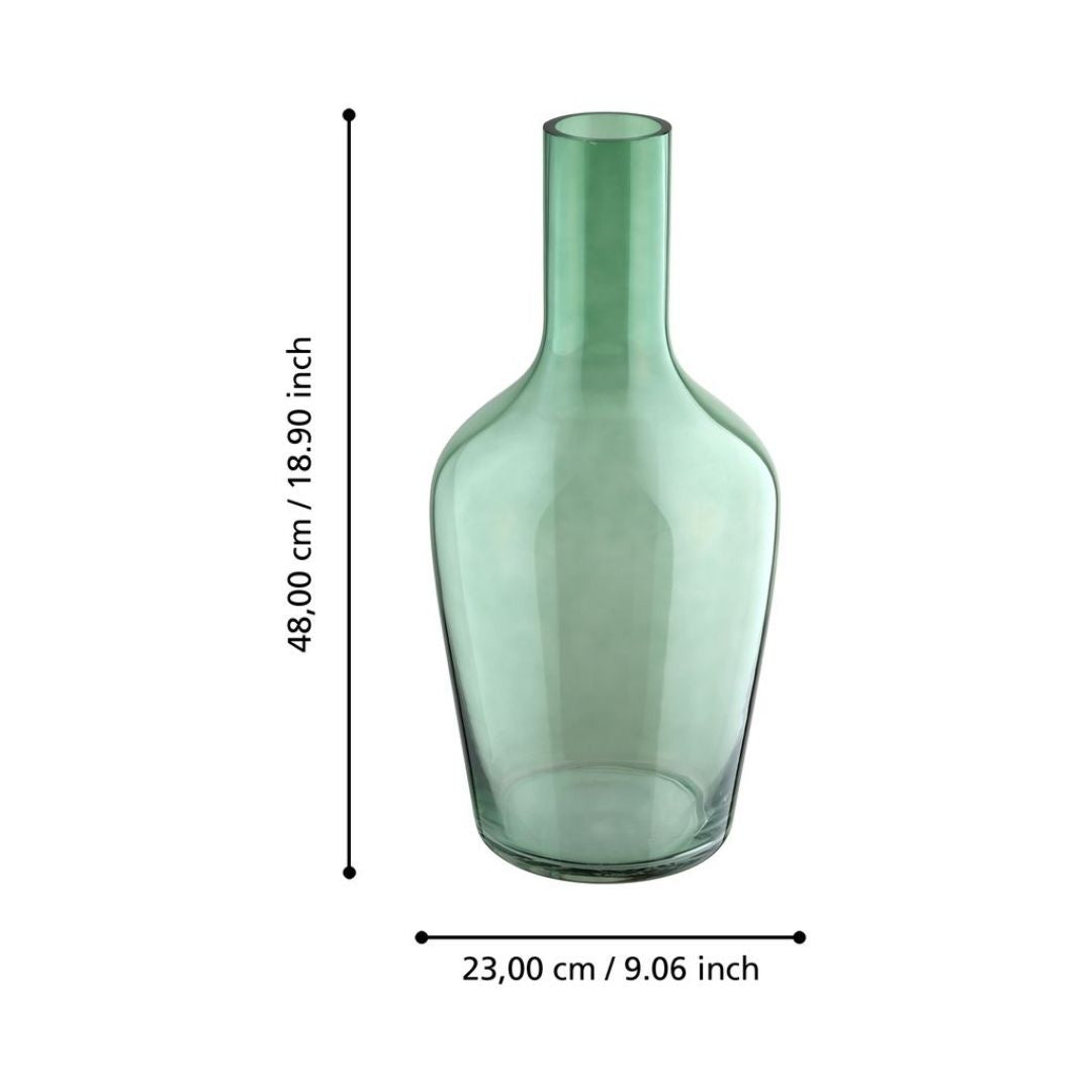 Samuntai Green Glass Vase Large
