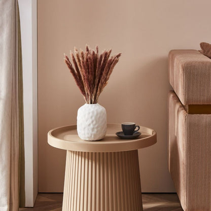 Lovran White Ceramic Vase Medium