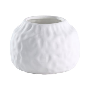 Lovran White Ceramic Vase Large