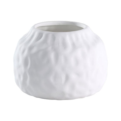 Lovran White Ceramic Vase Large