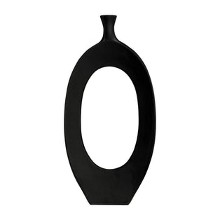 Ankarefo Tall Black Vase Medium