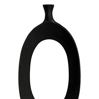 Ankarefo Tall Black Vase Medium