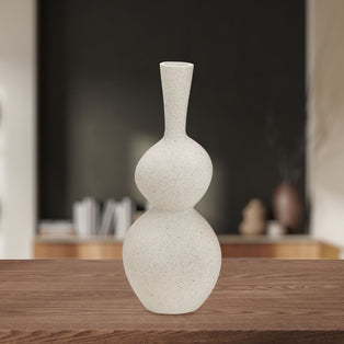 Prush Cream Vase 450 x 175mm