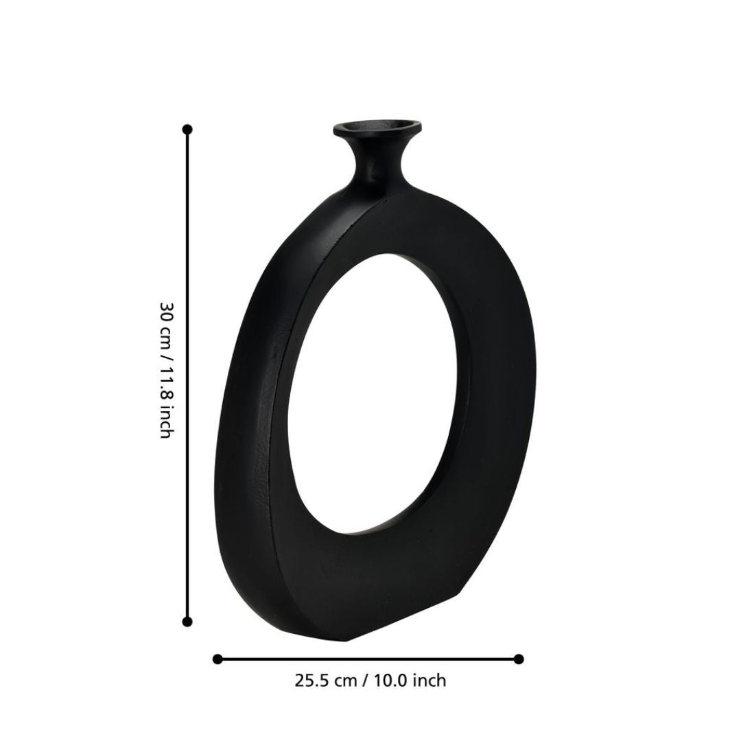 Ankarefo Black Vase Medium