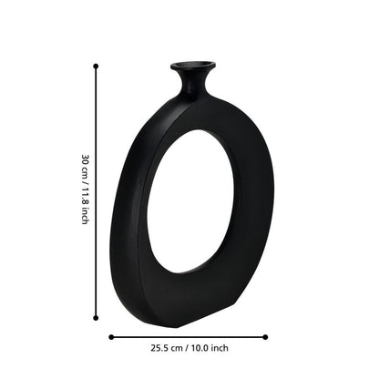 Ankarefo Black Vase Medium