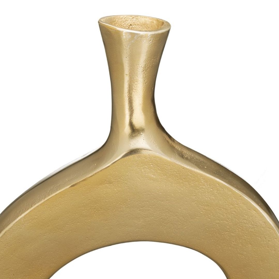 Ankarefo Tall Gold Vase Medium