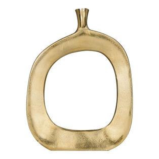 Ankarefo Round Gold Vase Large