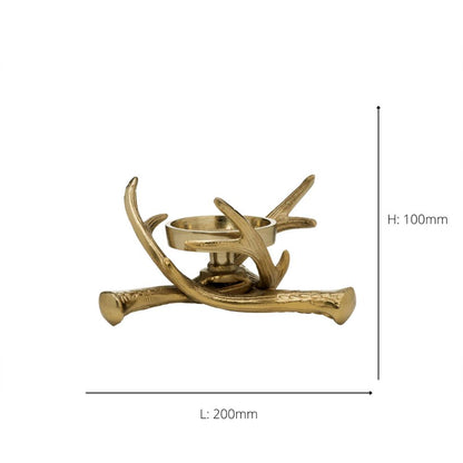 Selising Gold Candle Holder