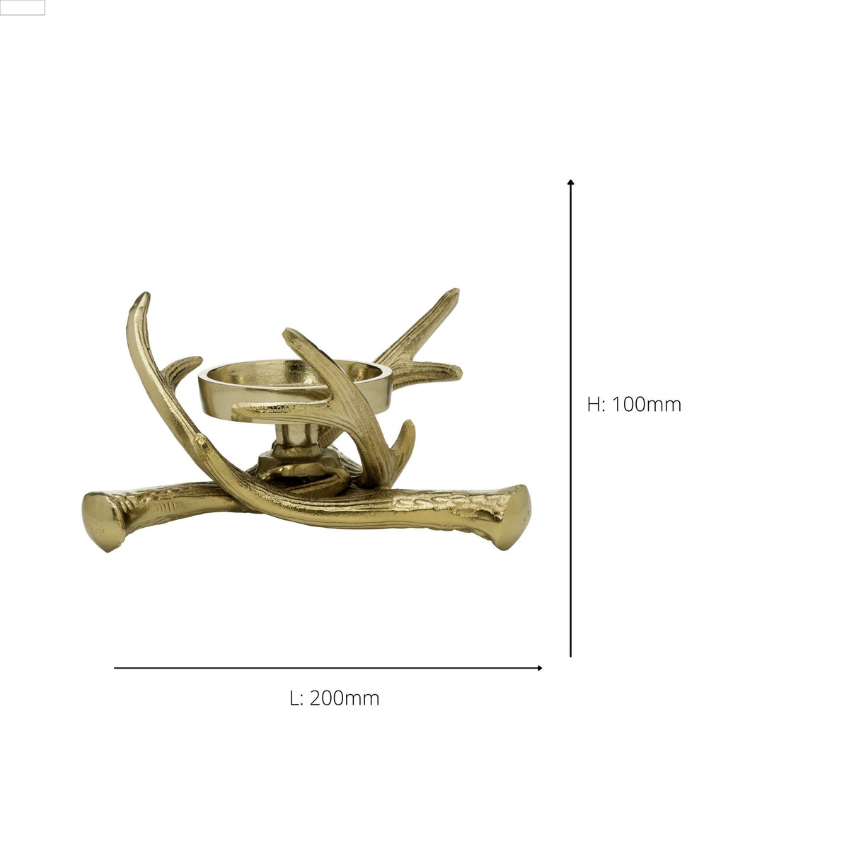 Selising Gold Candle Holder
