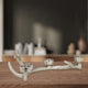 Selsing Silver Antler Multi Candle Holder