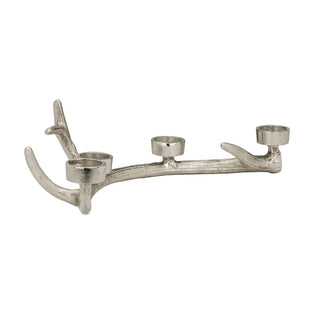 Selsing Silver Antler Multi Candle Holder