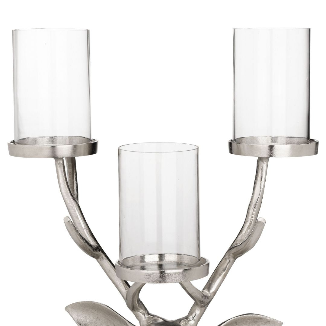 Braawe Silver Deer Multi Candle Holder