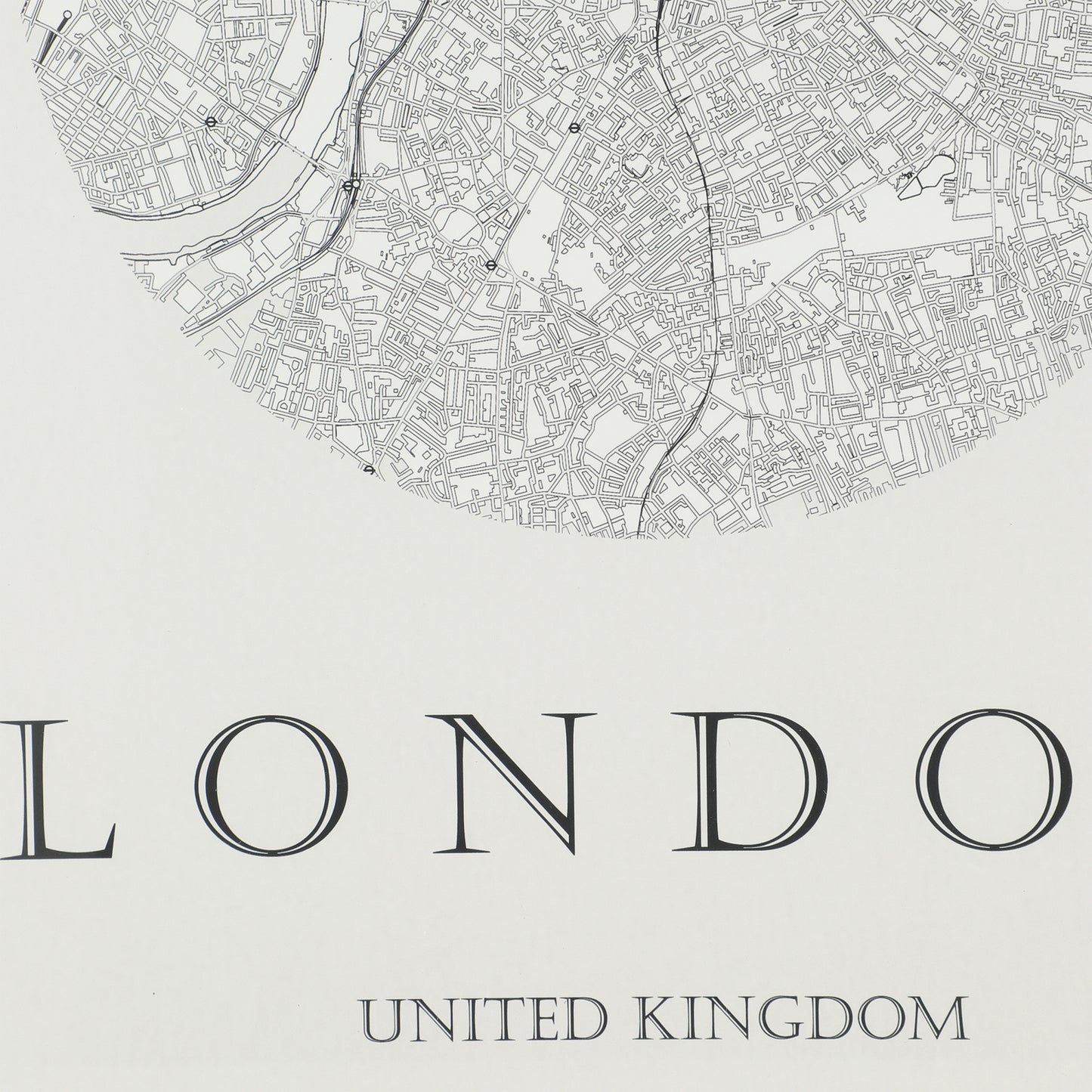 Roberval London Print