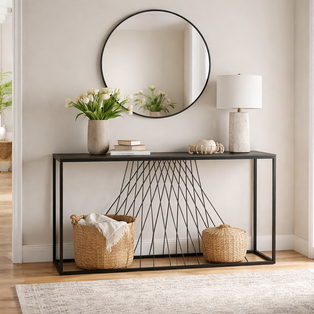 Otawara Black Sideboard