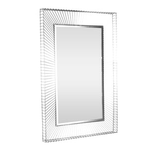 Masinloc Rectangular Silver Mirror