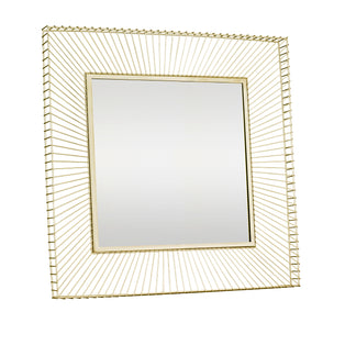 Masinloc Square Gold Mirror