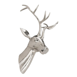 Braawe Silver Stag Wall Ornament